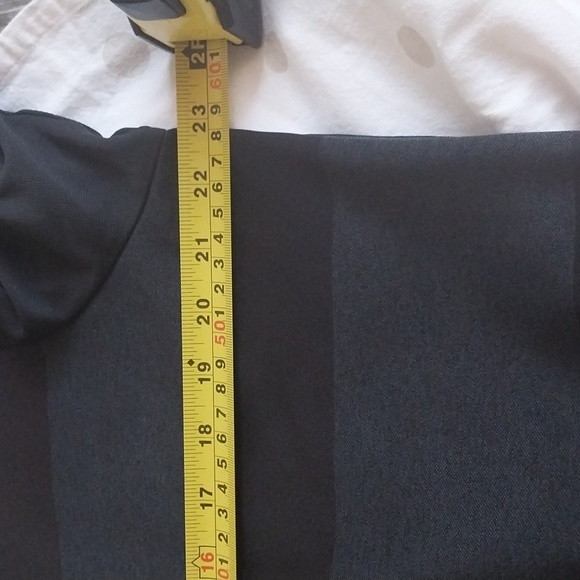 Adidas Golf Polo Shirt Top Shortsleeve for Men Black Dark Grey - Picture 9 of 9